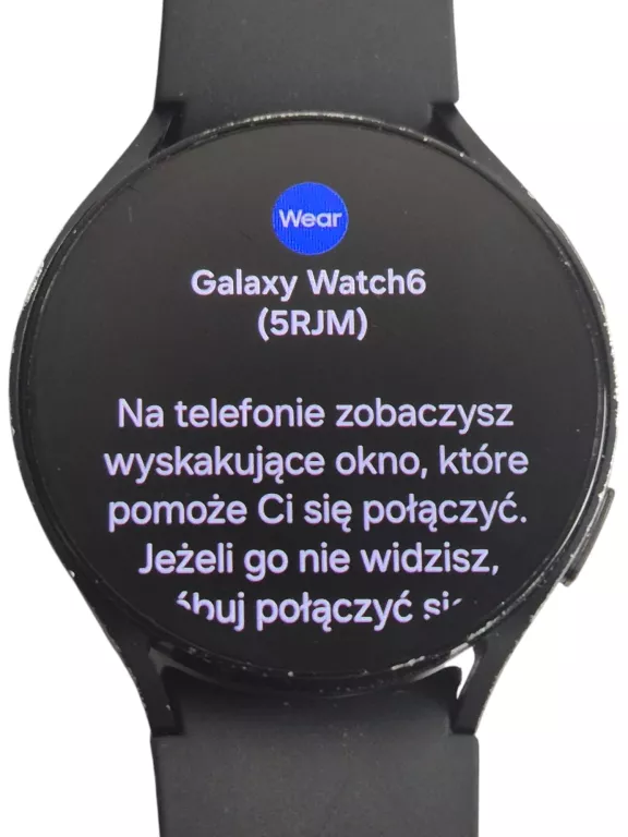 SMARTWATCH SAMSUNG GALAXY WATCH 6 44MM SM-R940 GRAPHITE