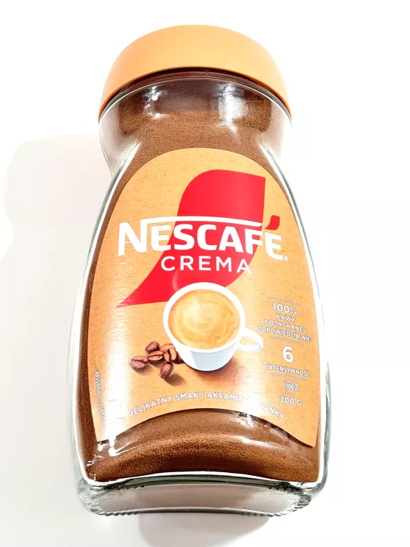 KAWA ROZPUSZCZALNA NESCAFE CREMA 200G