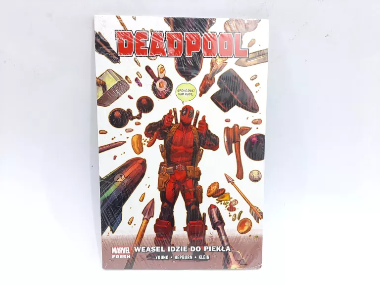 KSIĄŻKA WEASEL IDZIE DO PIEKŁA. DEADPOOL