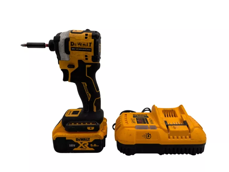 ZAKRĘTARKA UDAROWA DEWALT DCF 850 + AKU 5.0AH + ŁADOWARKA
