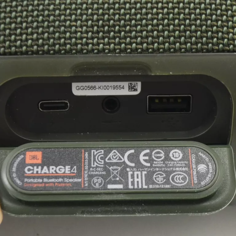 GŁOŚNIK JBL CHARGE 4 ZIELONY