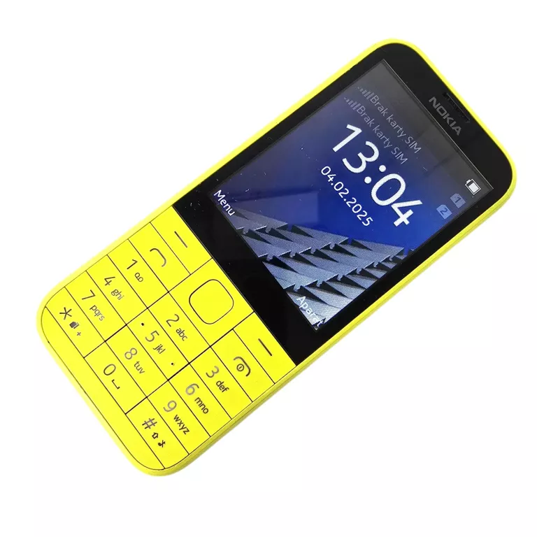 TELEFON NOKIA 225 DUAL SIM ŻÓŁTY