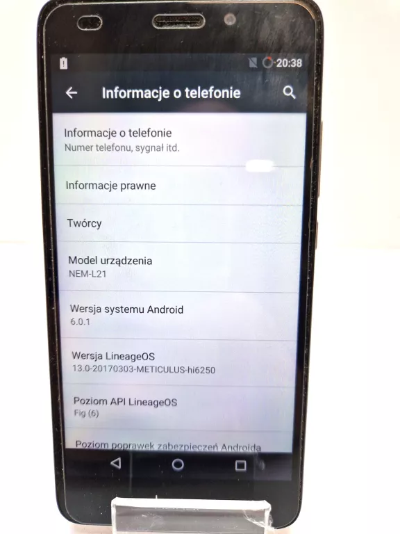 SMARTFON HONOR 7 LITE CZARNY