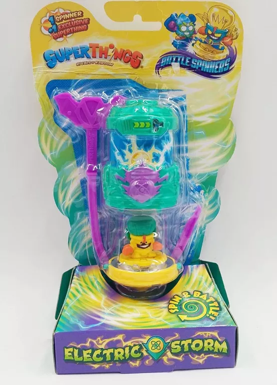 SUPER THINGS SERIA 7 ZINGS BATTLE SPINNER FIGURKA