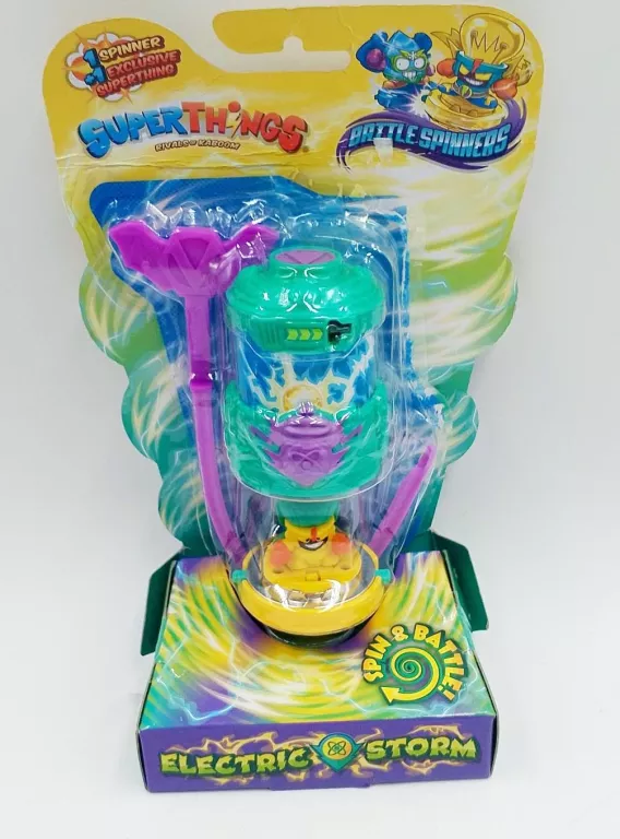 SUPER THINGS SERIA 7 ZINGS BATTLE SPINNER FIGURKA