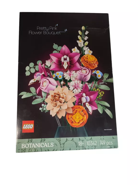 KLOCKI LEGO PRETTY PINK FLOWER BOUQUET 10342