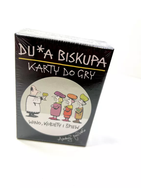 GRA DU*A BISKUPA KARTY DO GRY / ZAFOLIOWANE