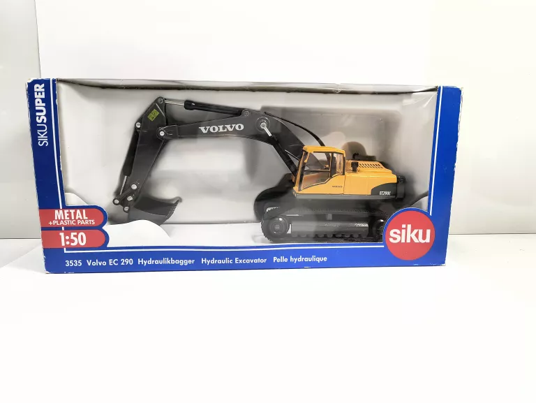 SIKU 3535 KOPARKA HYDRAULICZNA VOLVO EC 290 1:50
