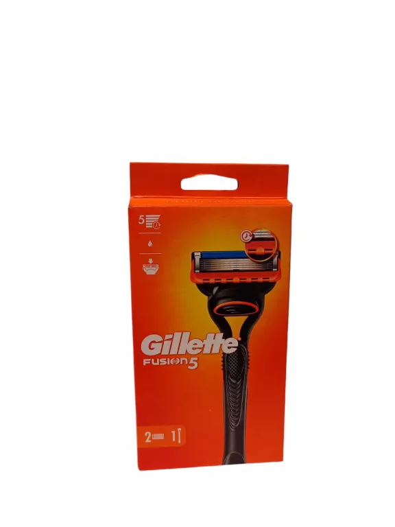 GILLETTE FUSION5 / MASZYNKA Z 2 WKŁADAMI.