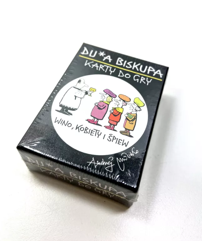 GRA DU*A BISKUPA KARTY DO GRY / ZAFOLIOWANE