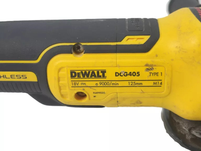 DEWALT DCG405 SZLIFIERKA