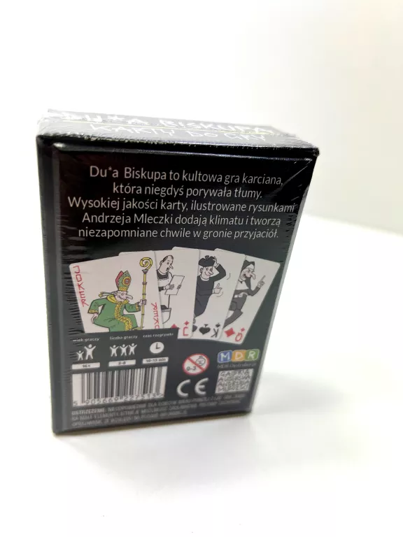 GRA DU*A BISKUPA KARTY DO GRY / ZAFOLIOWANE