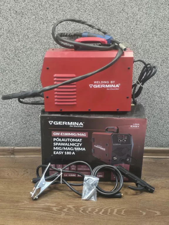PÓŁAUTOMAT SPAWALNICZY MIG/MMA 180A GW-E180MIG/MAG KOMPLET