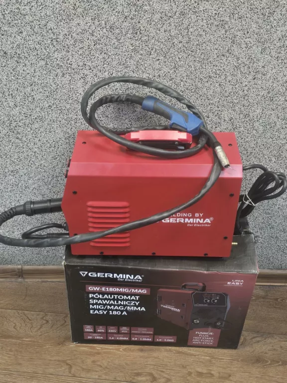 PÓŁAUTOMAT SPAWALNICZY MIG/MMA 180A GW-E180MIG/MAG KOMPLET