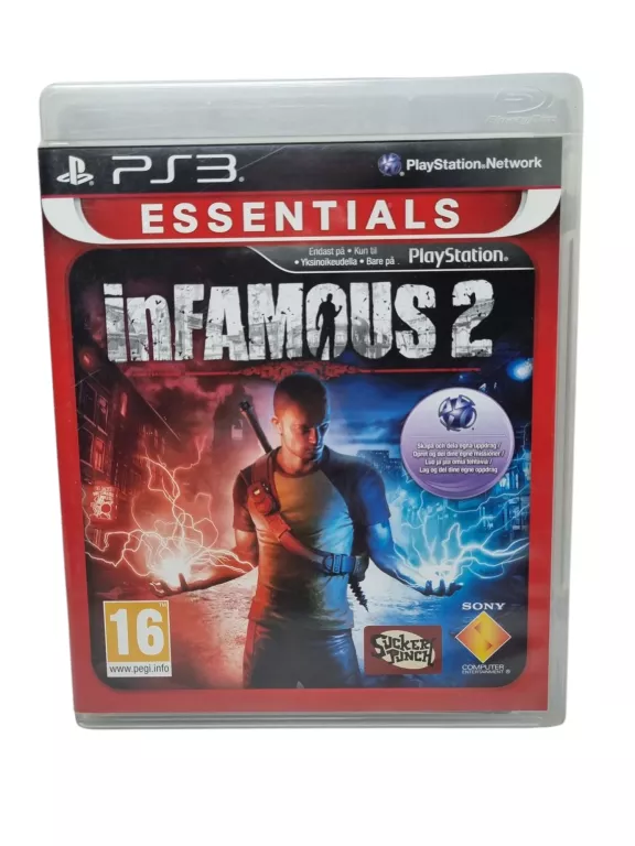 INFAMOUS 2 GRA NA PS3