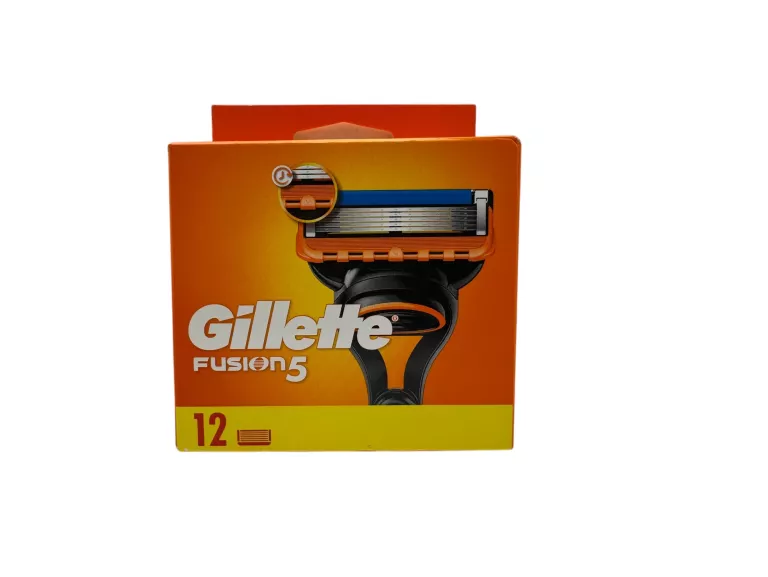 GILLETTE FUSION 5 OSTRZA WYMIENNE DO MASZYNKI DO GOLENIA 12SZT