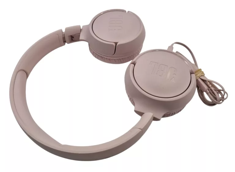 SŁUCHAWKI PRZEWODOWE JBL TUNE 500 RÓŻOWE