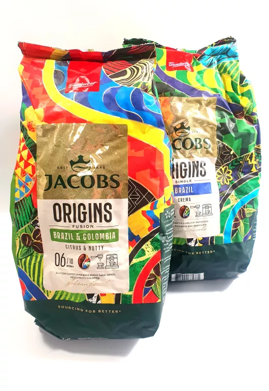 KAWA ZIARNISTA JACOBS ORIGINS FUSION 100% ARABICA, 1KG