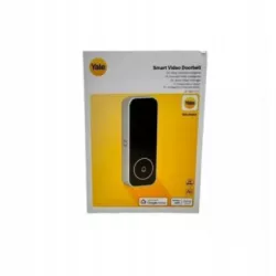YALE SMART DZWONEK DO DRZWI Z KAMERĄ SV-VDB-1A-V1 CZARNY SV-VDB-1A-V1