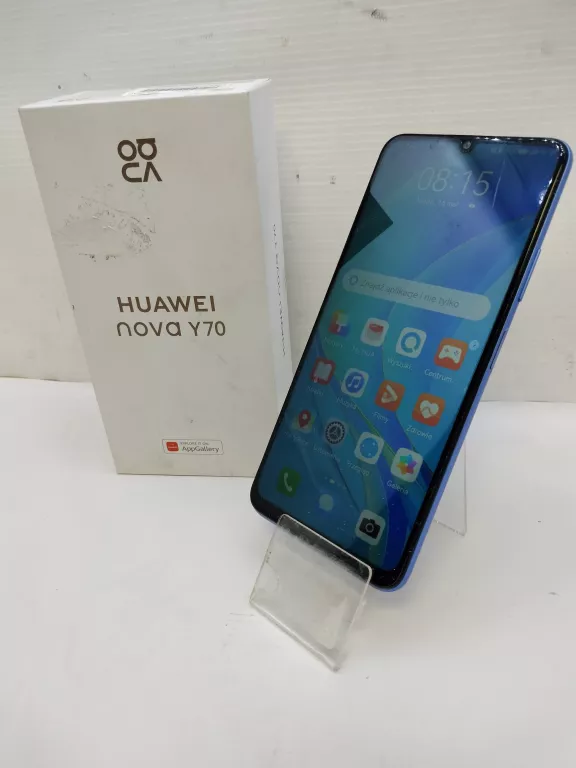 TELEFON  HUAWEI NOVA Y70 4/128GB W PUDEŁKU