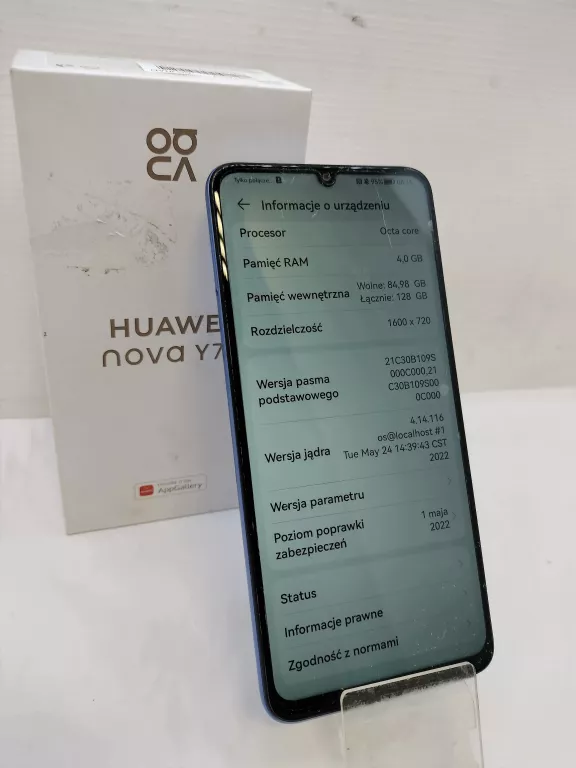 TELEFON  HUAWEI NOVA Y70 4/128GB W PUDEŁKU