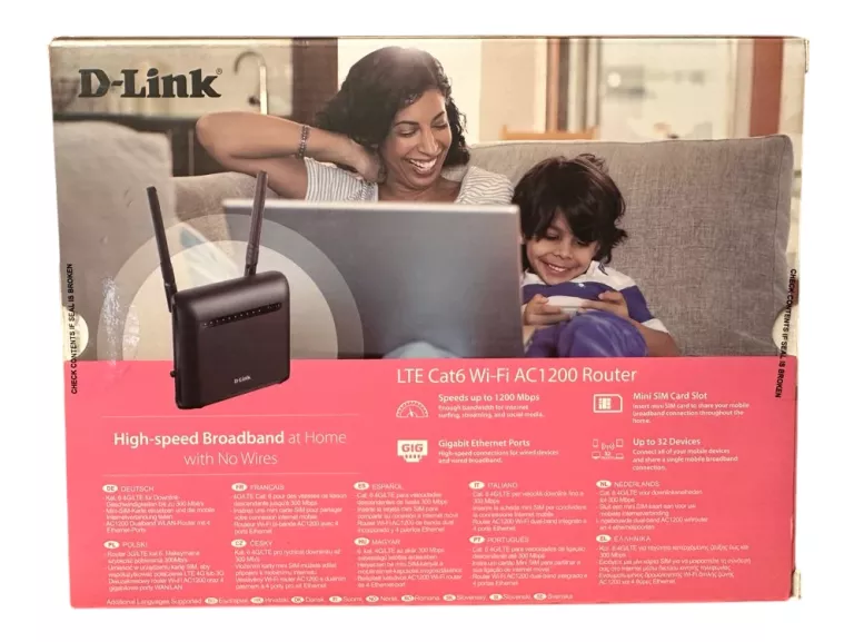 ROUTER D-LINK DWR-961 802.11N (WI-FI 4)