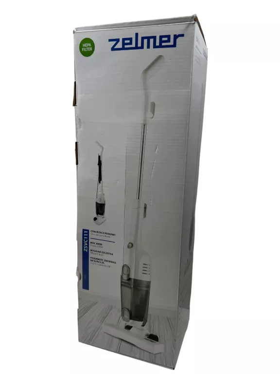 ODKURZACZ PIONOWY ZELMER ZSVC111 / PUDEŁKO