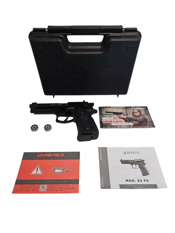 PISTOLET WIATRÓWKA UMAREX BERETTA FS 92 4.5 MM CO2