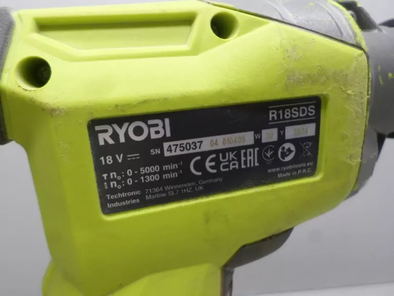 MŁOTOWIERTARKI  RYOBI R18SDS-0