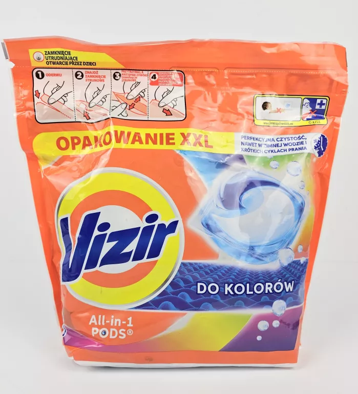 VIZIR KAPSUŁKI 50 SZT DO PRANIA KOLOR ALL IN 1 PODS