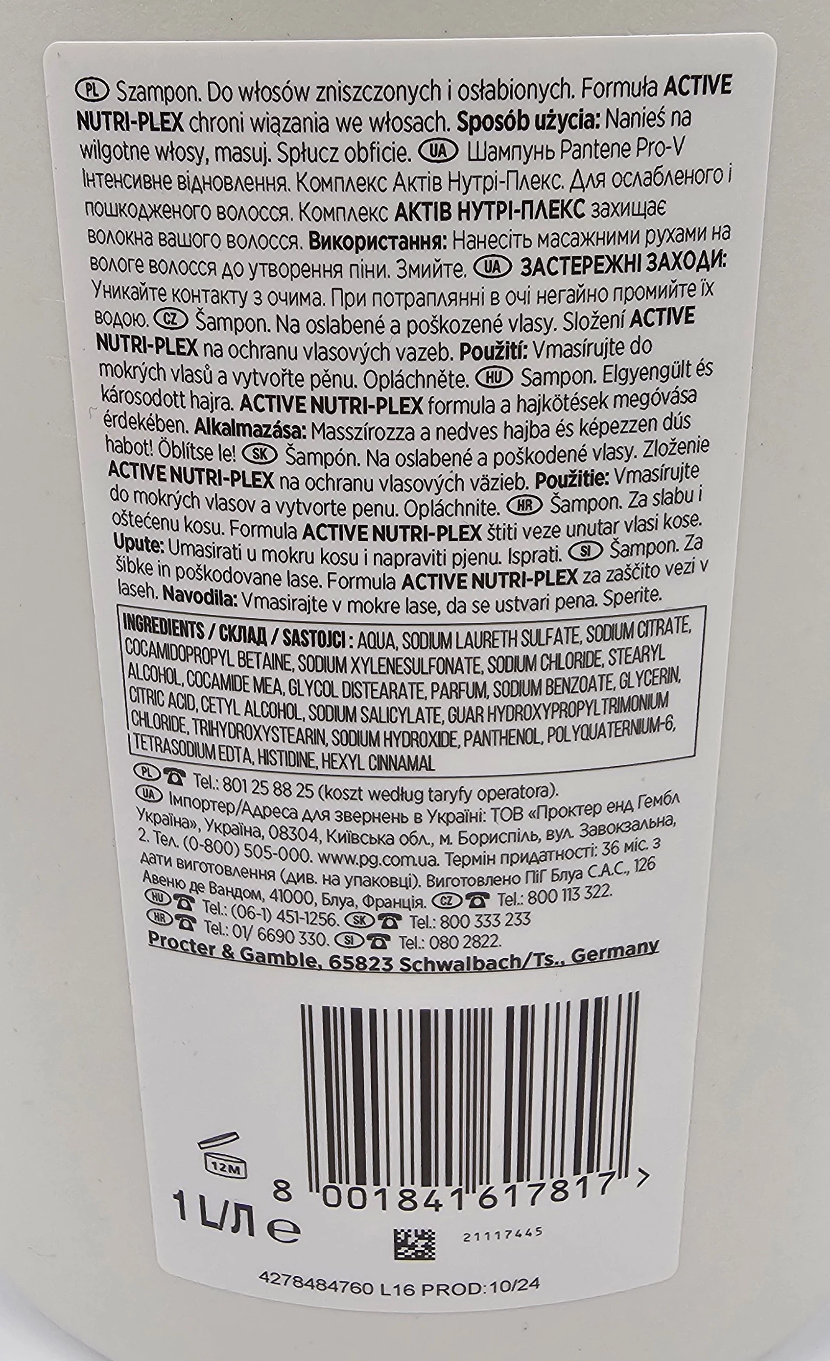 szampon-pantene-pro-v-intensive-repair-1000-ml-ean-gtin-8001841617817