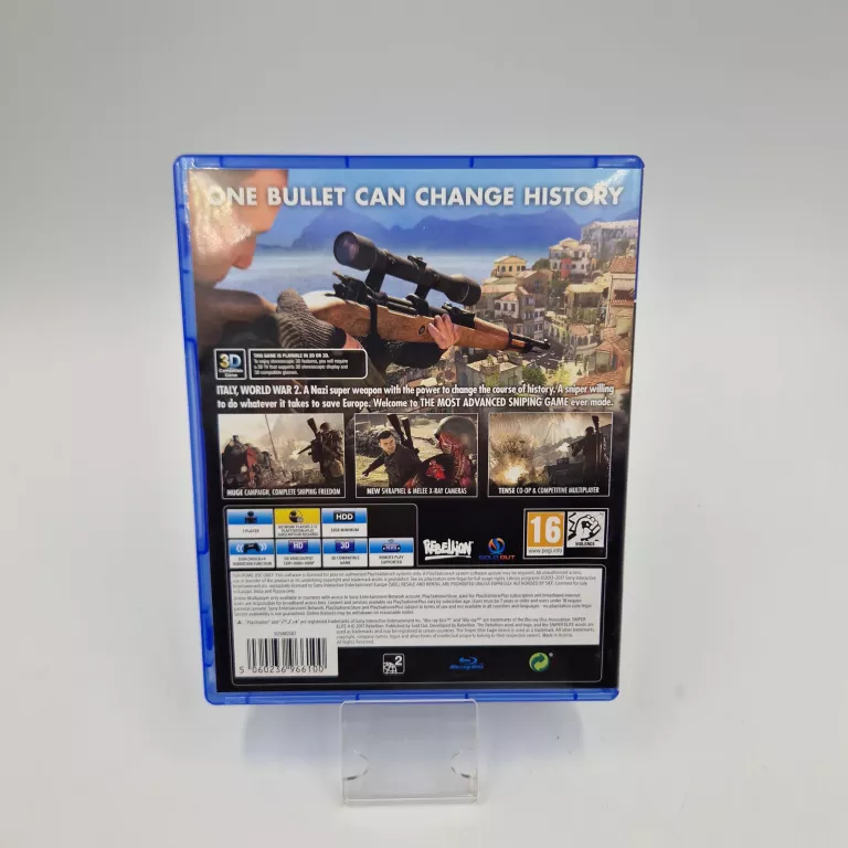 GRA PS 4 SNIPER ELITE 4