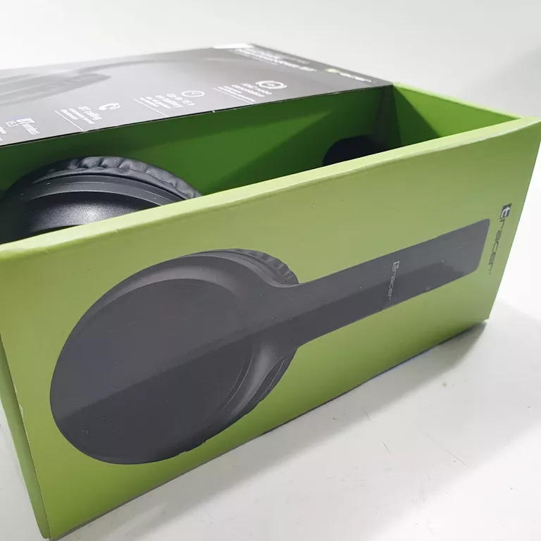 SŁUCHAWKI BEZPRZEWODOWE TRACER MAX MOBILE BLUETOOTH ANC NAUSZNE CZARNE