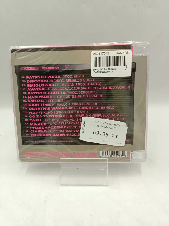 PŁYTA CD KIZO - PATOCELEBRYTA