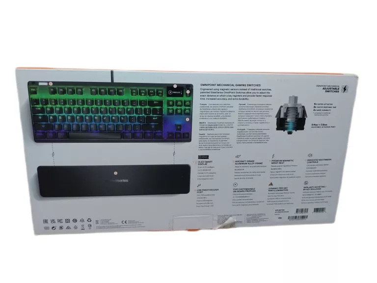 KLAWIATURA MECHANICZNA STEELSERIES APEX PRO TKL OMNIPOINT