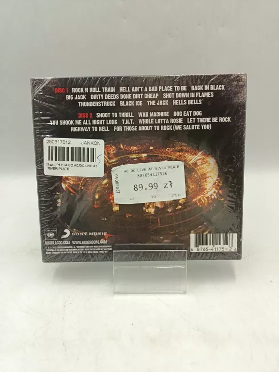 PŁYTA CD AC/DC LIVE AT RIVER PLATE