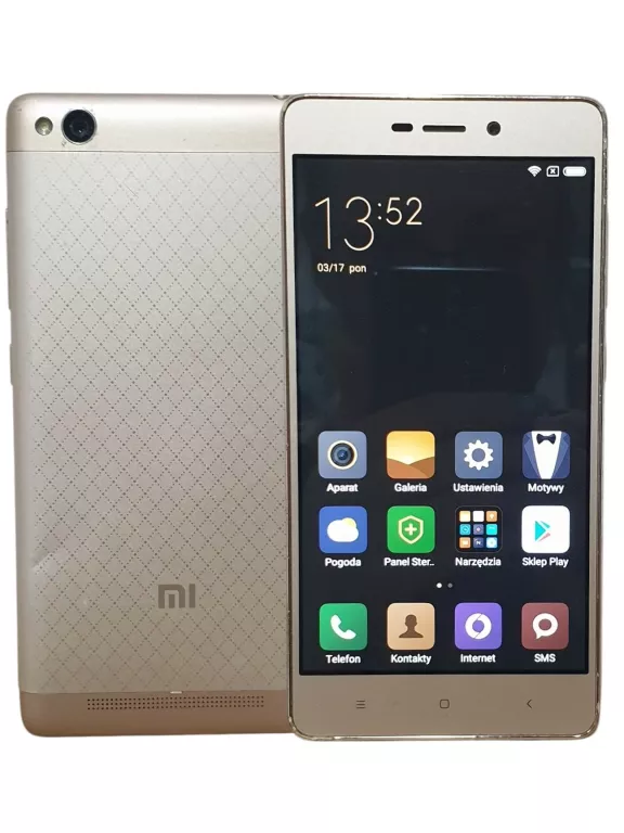 XIAOMI REDMI 3 16GB ZŁOTY