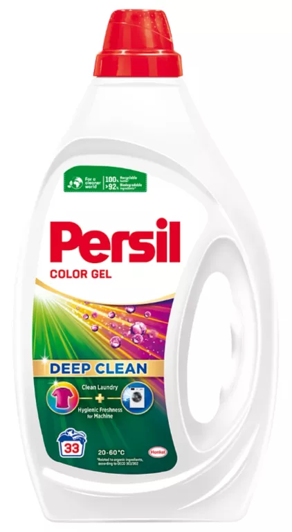 PERSIL ŻEL DO PRANIA KOLOROWYCH UBRAŃ COLOR 1,485L 33 PRANIA 9000101599039