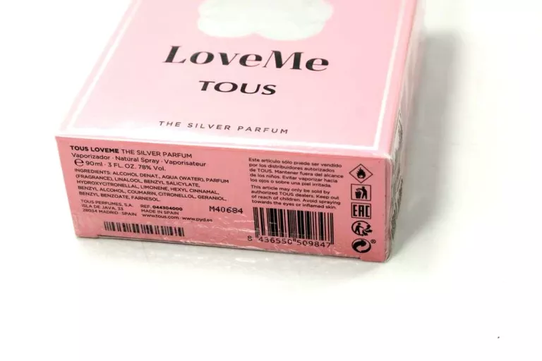 PERFUMY TOUS LOVEME THE SILVER