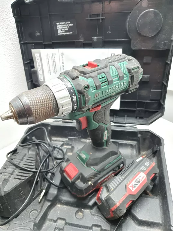 WKRĘTARKA PARKSIDE PABS 20-LI F7 KOMPLET BTA X2 ŁAD WAL