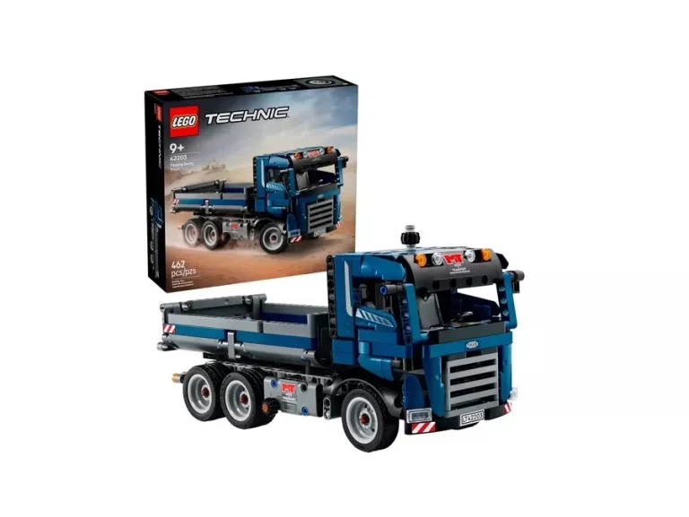 LEGO TECHNIC 42203 WYWROTKA Z PRZECHYLANĄ SKRZYNIĄ