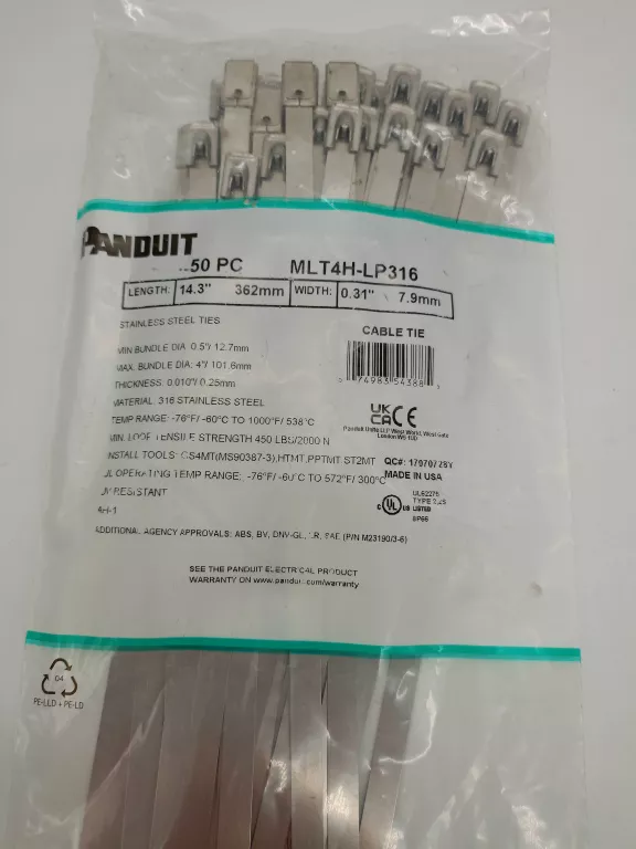 OPASKA ZACISKOWA PANDUIT MLT4H- LP316