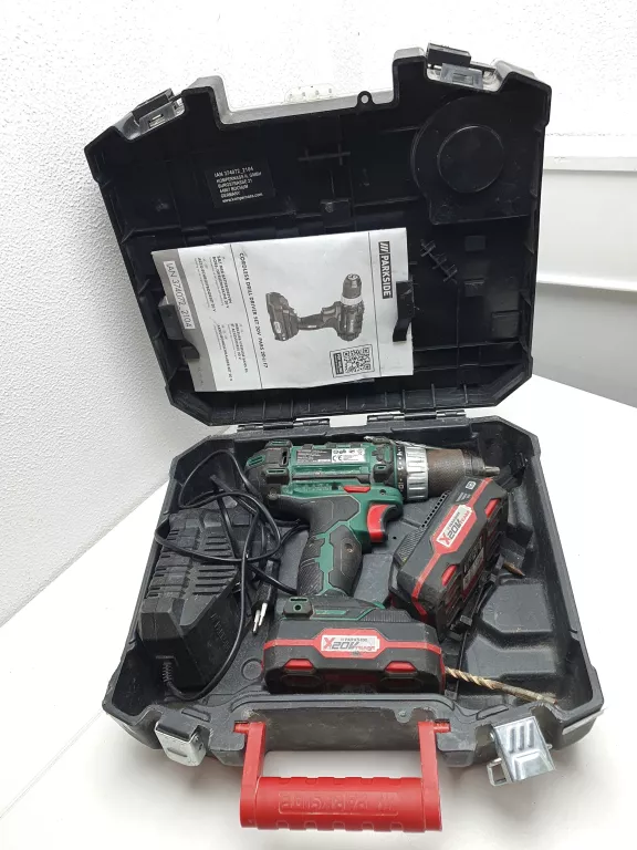 WKRĘTARKA PARKSIDE PABS 20-LI F7 KOMPLET BTA X2 ŁAD WAL