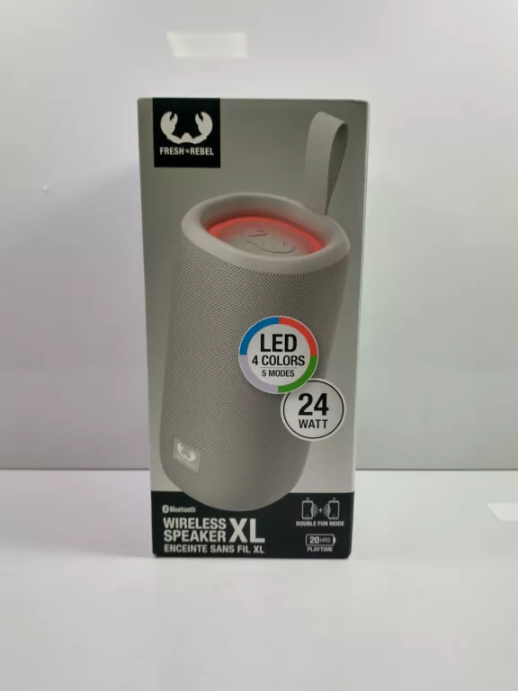 GŁOŚNIK BEZPRZEWODOWY XL FRESH ’N REBEL