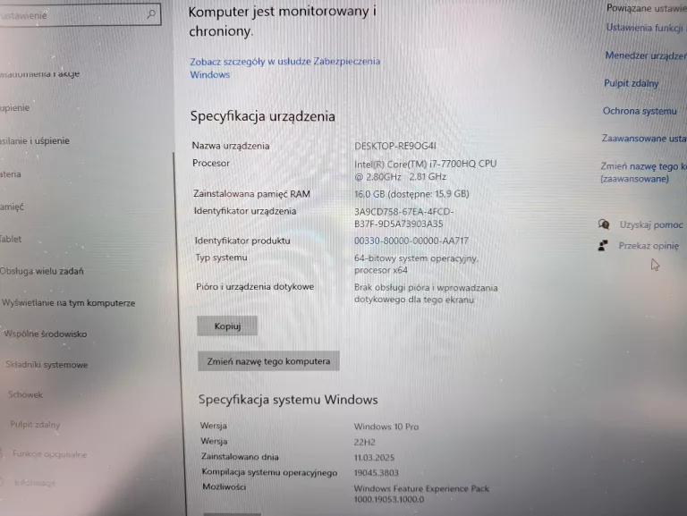 LAPTOP ACER PREDATOR HELIOS 300 N17C3 I7 7GEN 16GB/ 256GB SSD + 500GB