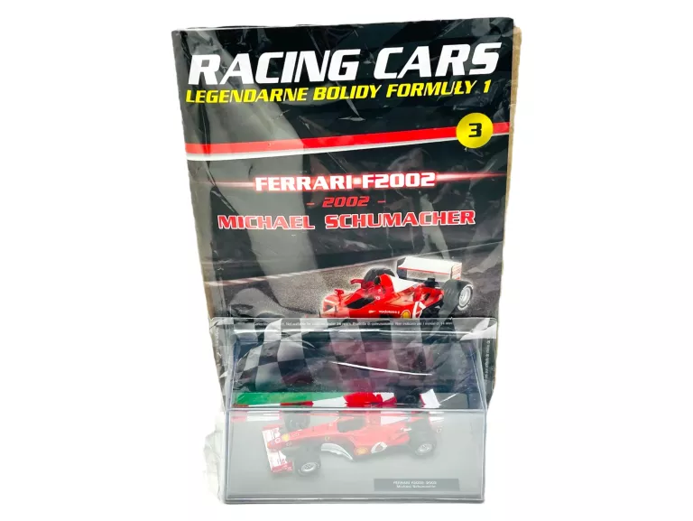 KOLEKCJA RACING CARS 3 / 2025 FERRARI F2002 MICHAEL SCHUMACHER