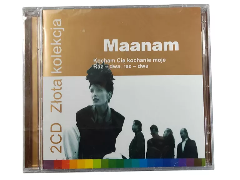 PŁYTA CD MAANAM KOCHAM CIĘ KOCHANIUE MOJE ZŁOTA KOLEKCJA 2CD