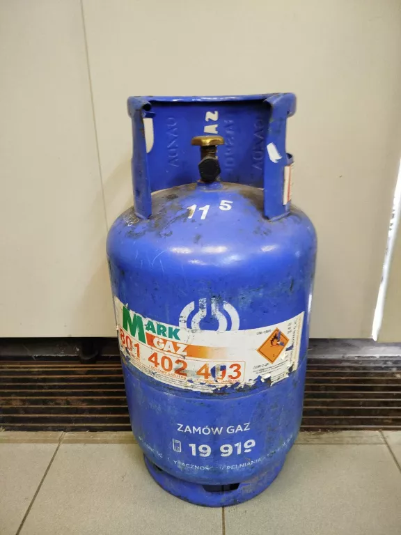 BUTLA GAZOWA 11 KG NIEBIESKA TYLKO ODBIÓR OSOBISTY!!!