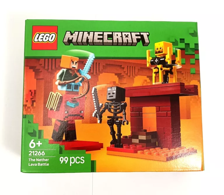 LEGO MINECRAFT BITWA NA MOŚCIE NETHERU 21266