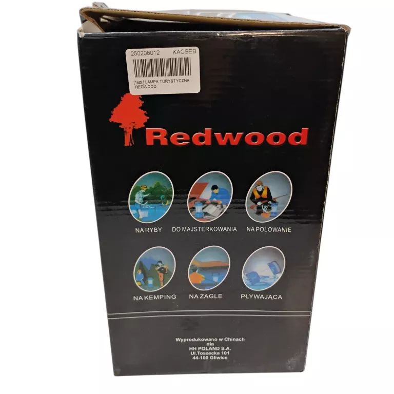 LAMPA TURYSTYCZNA REDWOOD